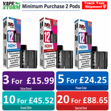 IVG Pro 12 Refill Pods | Refills | Prefilled Pods | 20mg | 10K Puffs - TPD