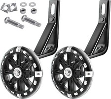 Training Wheels for 12 Inch Bike Heavy Duty Bicycle Auxiliary Wheel Flash Traini