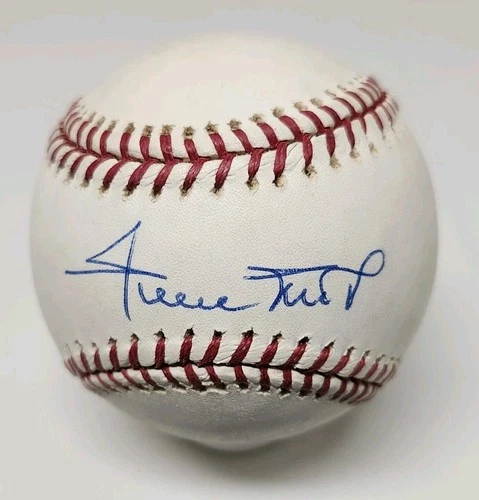Willie Mays Signed Auto Rawlings Official National League Baseball JSA LOA B10