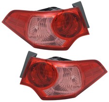 Rückleuchten Set für Honda Accord 8 CU Limo 2011- Blinker ROSA Rücklicht außen