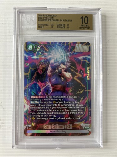 Dragon ball Fusion World Son Gohan SH FB09 060 Alt Art SR BGS 10