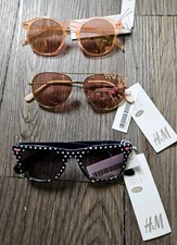 Lot Of 3 NWT H M Girls Sunglasses.