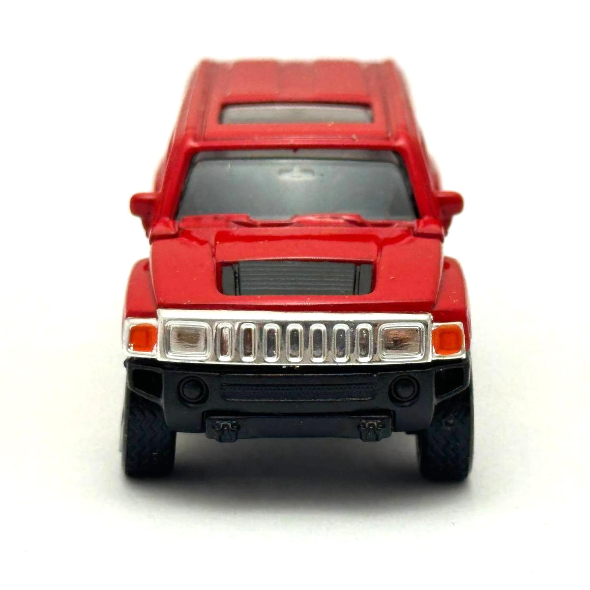 Hummer H3 Red Welly 1:60 1:64 Series 52284 3