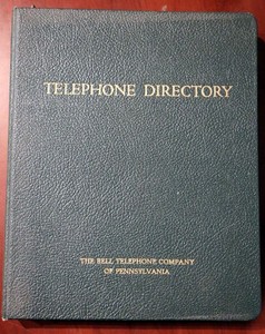 BELL TELEPHONE Company of Pennsylvania DIRECTORY READING PA August 1985 Berks Co