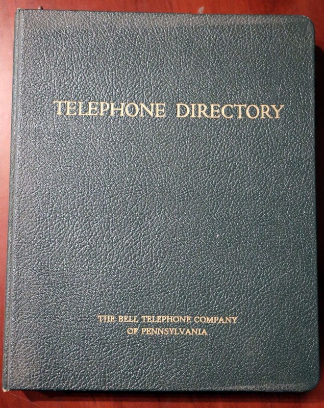 BELL TELEPHONE Company of Pennsylvania DIRECTORY READING PA August 1985 Berks Co