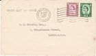 QEII Northern Ireland SG N13 & N15 First Day Cover FDC - 29 Sep 1958 BELFAST CDS