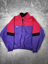 VTG Columbia Mens M Full Zip USA Radial Sleeve Retro Jacket Cotton Snowshoe