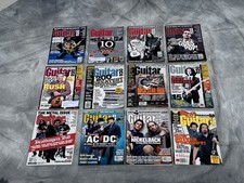 Lot 12 Vtg Guitar One Magazine Back Issue 2000-2007 AC/DC METAL