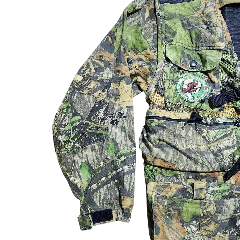 Mossy Oak Super Elite Hybrid Turkey Vest Jacket M/L Men NWTF NO SEAT Hunting - Image 4 of 4