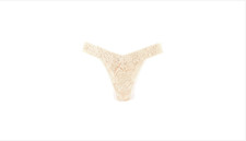 Hanky Panky Women's Daily Lace Original Rise Thong Vanilla NWT One Size