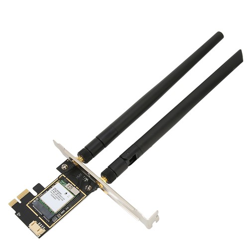 Wireless WiFi 6 PCIE Card With 2 Antenna 1800Mbps 2.4Ghz 5Ghz Support MU MIMO CB - Bild 2 von 22