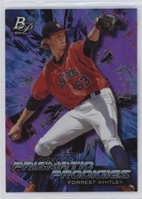 2018 Bowman Platinum Prismatic Prodigies Purple /250 Forrest Whitley #PPP-7 0q3