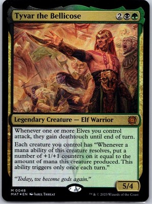 Tyvar the Bellicose March of the Machine: The Aftermath Foil