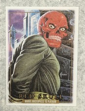 2024 marvel masterpieces 92 platinum Red Skull #80 canvas mint