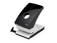 Novus B 26 60 Sheet Capacity Heavy Duty Hole Punch - Black/ Grey 6,0 mm