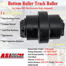 Track Roller Bottom Roller FOR Neuson 3503 Mini Excavator Heavy Equipment Black