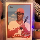 1989 Topps Traded Ken Griffey #40T Cincinnati Reds Card