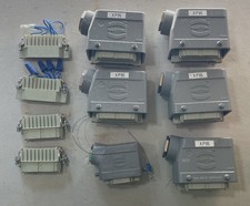 Lot of 10 Harting Han Industrial Connectors Housings Connection Plugs