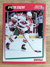 1991-92 Score Canadian English #66 Peter Stastny
