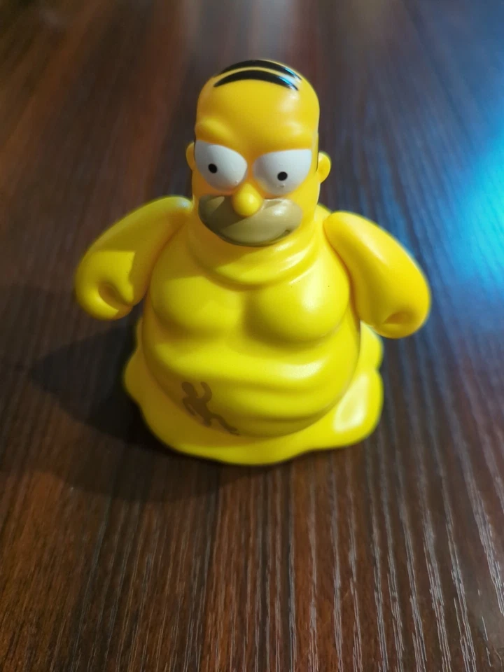 Kidrobot Simpsons Treehouse Of Horror Series 2 Homer The Blob Vinyl Figure Chase - Image 2 of 3