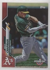 2020 Topps Opening Day Target Red Foil Matt Chapman #78 ut4