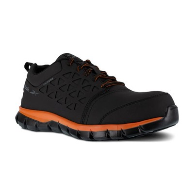 Reebok Work Men's Sublite Cushion Work - Eh - Comp Toe Black - 7.5 Medium