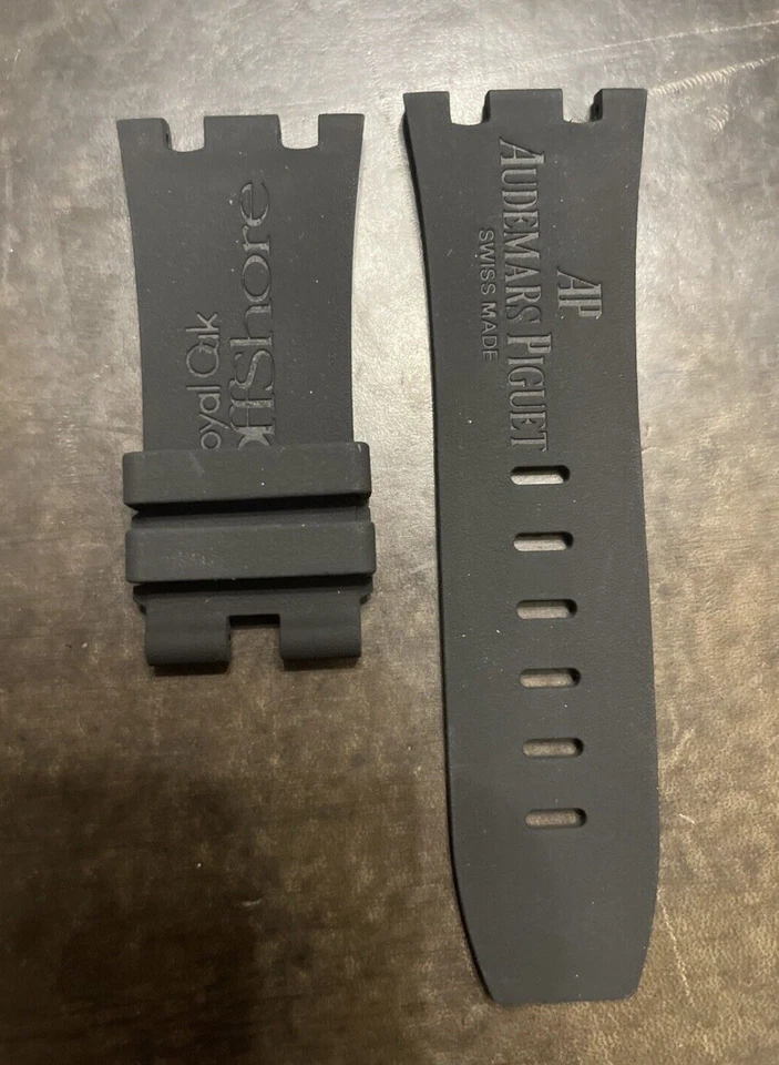 AUDEMARS PIGUET водолаза черный резиновый ремень 30 x 24 мм (для 44 мм AP Offshore) - Изображение 2 из 2