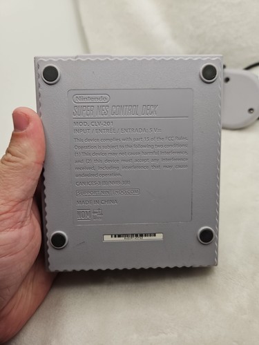 Nintendo Super NES Classic Edition Video Game Console - Gray 1 Controller Tested - Picture 2 of 6