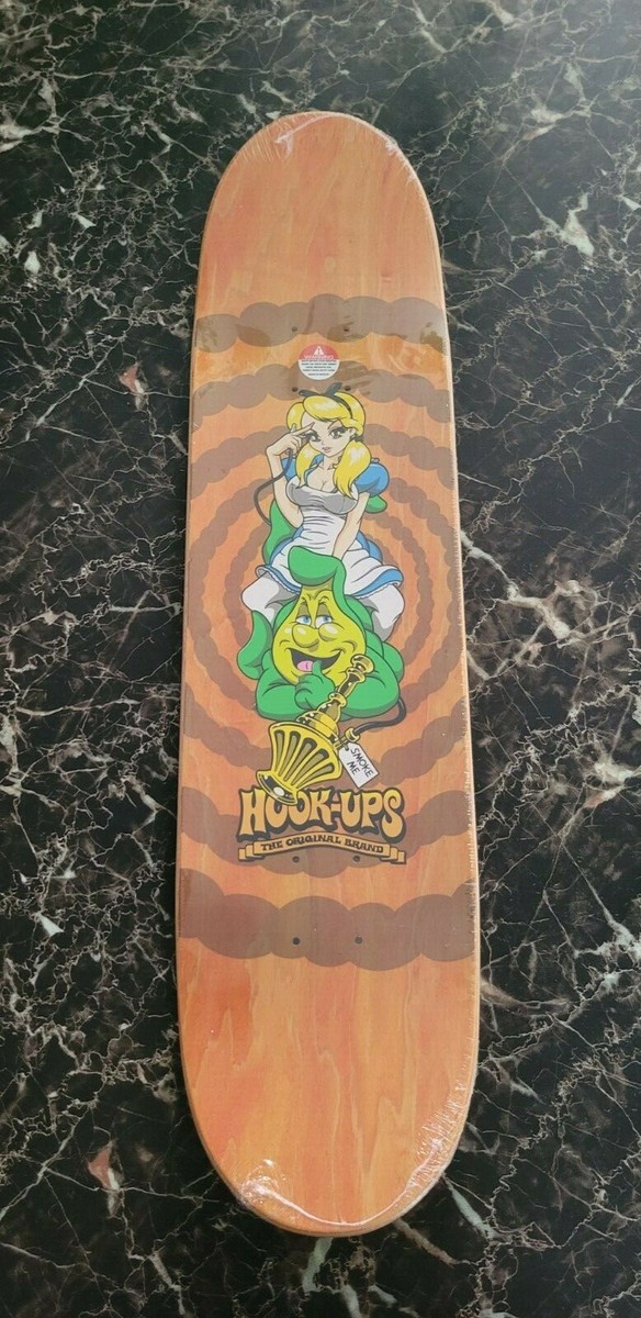 Hook Ups Alison's Alice Wonderland 2 Skateboard Deck Jk Industries