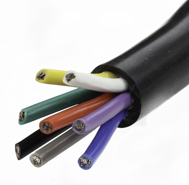 Bulk Roll Multiconductor Speaker Wire For Pro Audio cabling 8 Conductor (25 FT) eBay