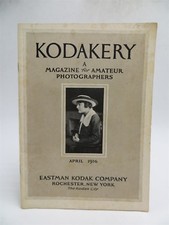 Vintage 1916 Kodakery Magazine For Amateur Photographers