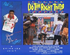 DO THE RIGHT THING Original Lobby Card 7 Danny Aiello Ossie Davis Spike Lee