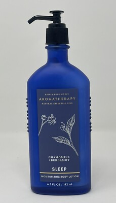 Bath & Body Works Sleep~Chamomile & Bergamot~Body Lotion 6.5 oz NEW 