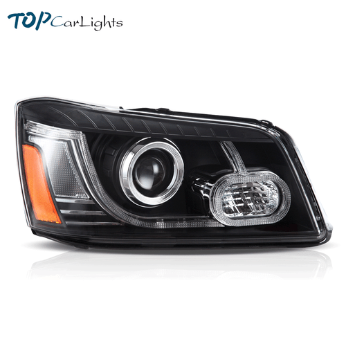 VLAND LED Projector For 2001-2007 Toyota Highlander Headlights Front Lamps LH+RH - Picture 2 of 13