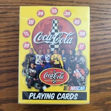 2002 NASCAR Coca-Cola Family Bicycle Brand US Playing Card Company Sealed NEW