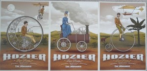 Series of Three Hozier Posters