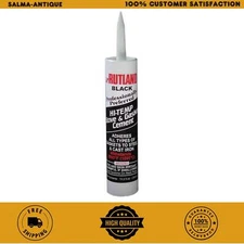 Rutland 10.3 Oz. Stove And Gasket Cement Cartridge, High Temp, Black