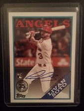 2023 Topps Update Series  Livan Soto Rookie on card Auto