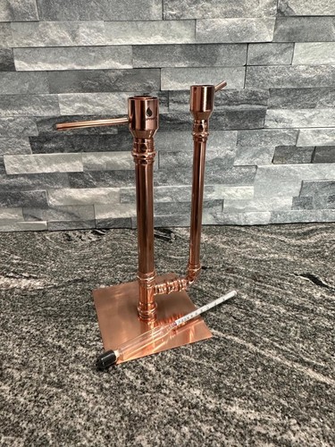 CoProof Copper Proofing Parrot Heads Distilling Moonshine Hydrometer A11