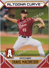 2023 Altoona Curve Travis Macgregor RC Rookie Pittsburgh Pirates Minor League