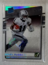 /10 2020 Chronicles Clearly Donruss Henry Ruggs III Holo Silver Rated RC Auto 