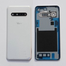 Rear Glass Battery Cover Housing Back Door For LG V60 ThinQ V600 5G Replacement