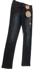 MEMBERS MARK GIRLS FAVORITE KNIT DENIM JEANs W/Accessory NWT