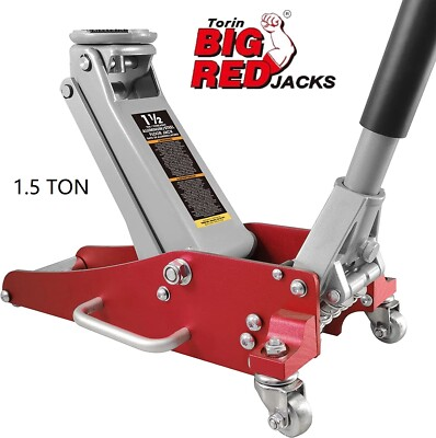 #ad #ad BIG RED Torin Hydraulic Low Profile Aluminum and Quick Floor Jack 1.5 Tonred. $114.62