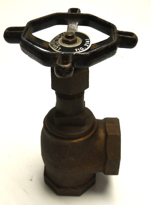 NEW LUNKENHEIMER FIG 2141 GATE VALVE THREADED 1-1/2'' 125 SP 200 WOG 90 DEGREE