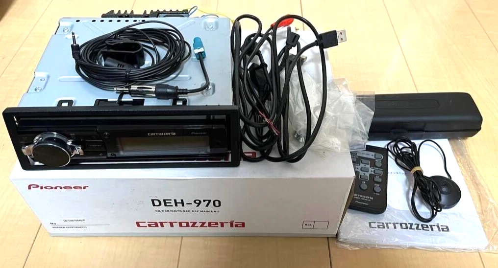 Pioneer Carrozzeria DEH-970 Car Audio 1DIN CD USB Bluetooth