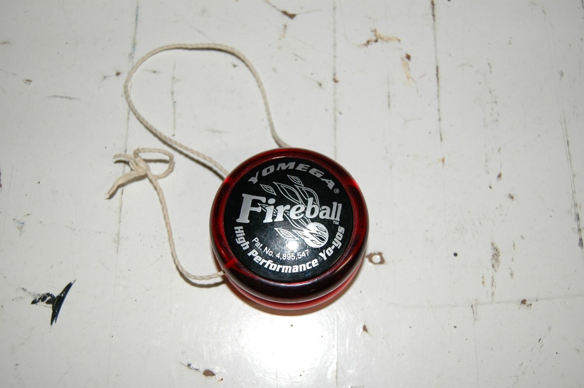 【新品未開封】YOMEGA FIREBALL 1999-2000 限定版 レッド Yomega Professional Yo-Yo Toy Set for Kids, Fireball & Brain