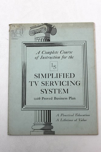 1958-60 5 Part Course Official Trouble Shooter Manual All U.S. Television Sets - Bild 7 von 10