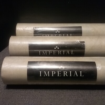 Vtg Imperial Wall Paper 3 Double Rolls ''RANDOM'' #31445700 Pattern Texture Look