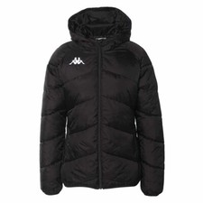 Ladies Kappa Vianetta Puffer Coat - Black - Medium - Bnwt - Rrp £75.00